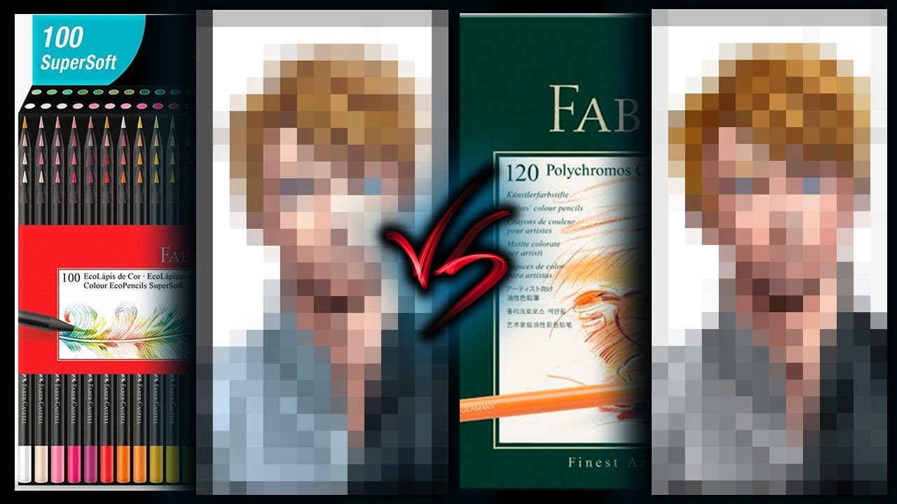 QUAL VALE A PENA Faber-Castell SuperSoft 100 CORES vs Faber-Castell Polychromos 120 CORES