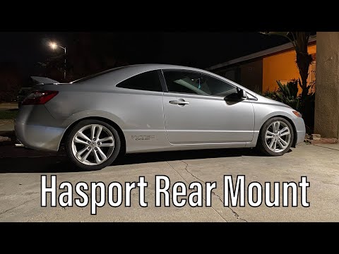 8th Gen Civic Si | Hasport Rear Mount Install