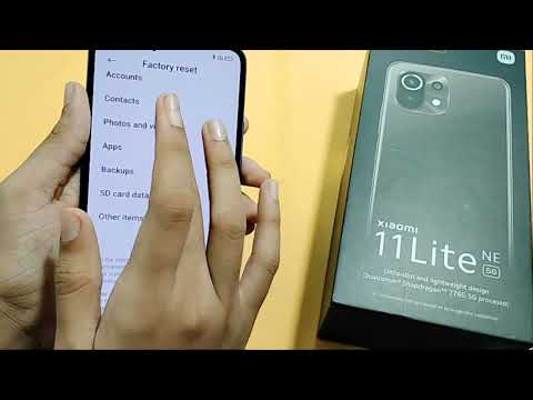 factory reset setting | how to reset phone in Xiaomi 11 lite ne 5G | erase all data