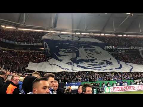 Nordkurve Gelsenkirchen DFB Pokal Schalke 04 - Herta BSC