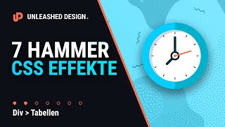 😳 7 CSS Animationen in je ⏱ einer Minute! 👍 [TUTORIAL]