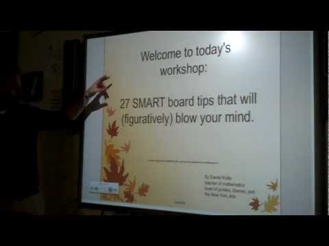 27 SMART board tips and tricks (part 1)