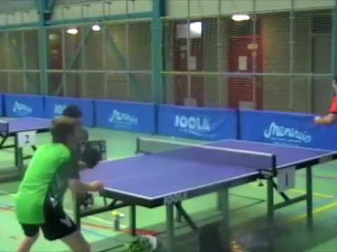 Rajko Gommers - Peter Verweij pauze en einde 5e game