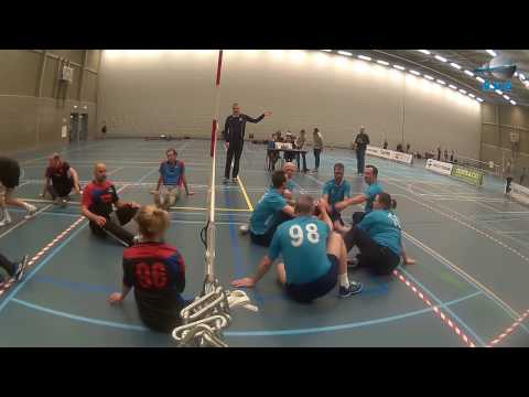 Zitvolleybal competitiedag Tilburg