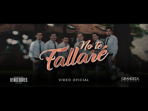 Más que Vencedores - No te Fallaré (Video Oficial)