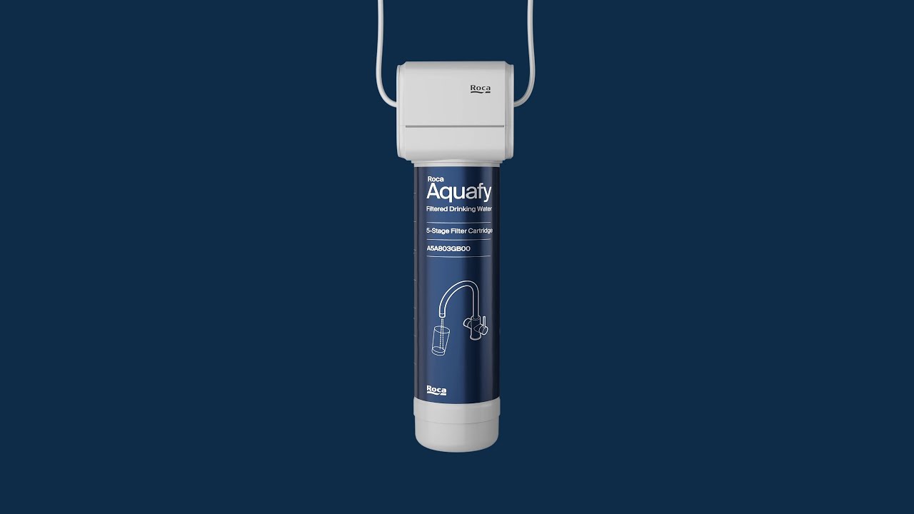 Grifería para cocina Blanco mate Aquafy A5A803GB00 Roca