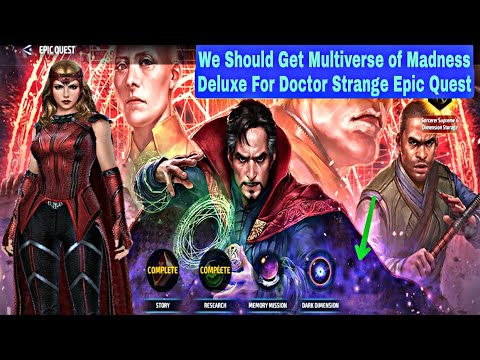 We Should Get Multiverse of Madness Deluxe For Doctor Strange Epic Quest - Marvel Future Fight