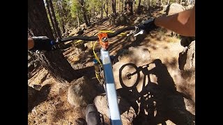 Supermoto descent, from Secret Trail.