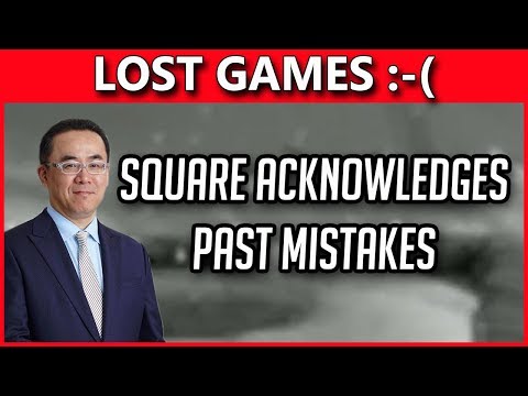 Square Enix Admits Source Code Completely LOST For Many Games!