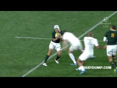 Chris Ashton's huge hit on Gio Aplon and Ryan Kankowski's on Thomas Waldrom
