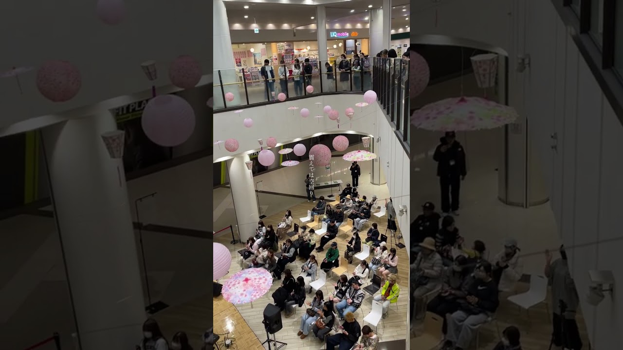 まつむら かなうミニライブ in イオンタウンユーカリが丘店にお越しいただき、ありがとうございました！ライブの様子を一部お届けいたします✨ #シンガーソングライター #歌うま #ラブソング