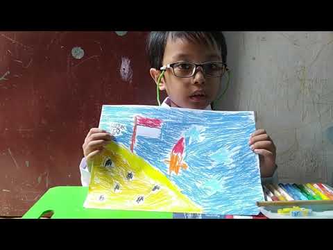 Rayka - Menggambar Bendera Merah Putih