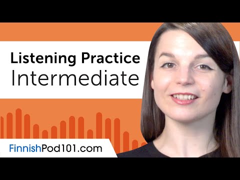 Intermediate Listening Comprehension Practice for Finnish Conversations