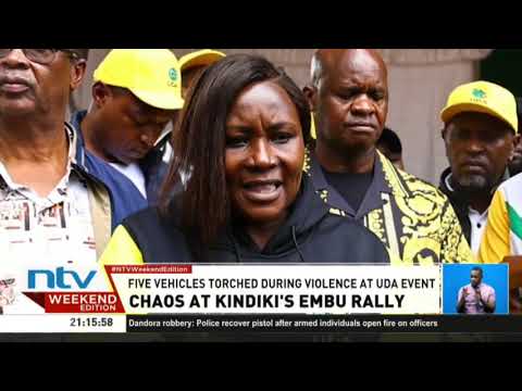 Conflicting reports emerge on casualties after violent clashes at Embu rally organised by DP Kindiki