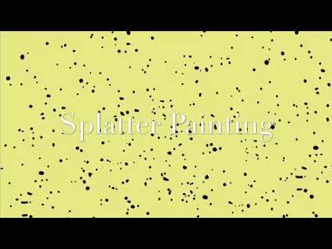 Wajeeha - Splatter Paint Art