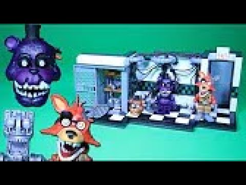 FNAF Parts Service with Shadow Freddy & Withered Foxy | McFarlane Set Review(REUPLOAD)