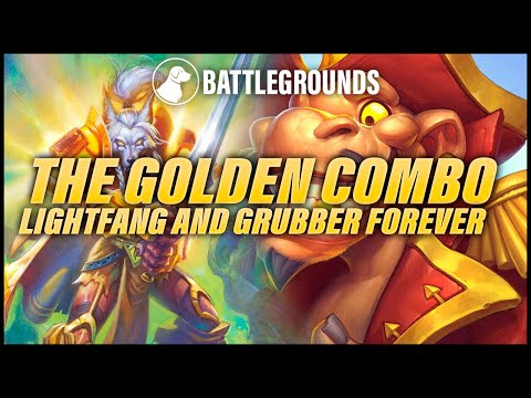 The Golden Combo, Lightfang and Grubber Forever | Dogdog Hearthstone Battlegrounds