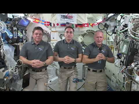 Expedition 63 In flight with Live with Kelly and Ryan and  Discovery Channel- July 28, 2020
