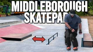 Sneak Peak At Brand New Skatepark in Middleborough, Mass // Aggressive Inline Skate Vlog