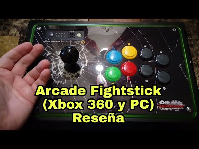 Vídeo relacionado con Arcade Fight Stick - de lucha retro, de lucha | Joystick de arcade nostálgico, joystick de lucha de juegos de arcade con funciones Turbo Macro para PC y consolas de juegos retro