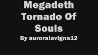 Megadeth Tornado Of Souls Lyrics