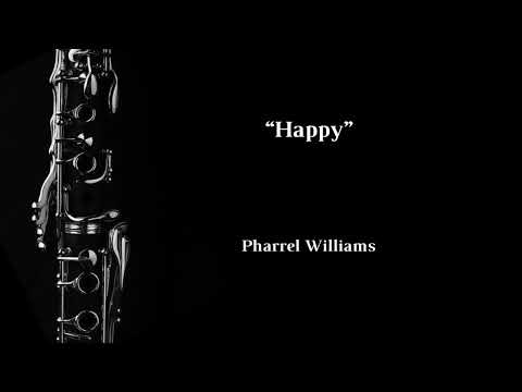 Happy (Pharrel Williams) - Clarinet Solo + Musical Accompaniment