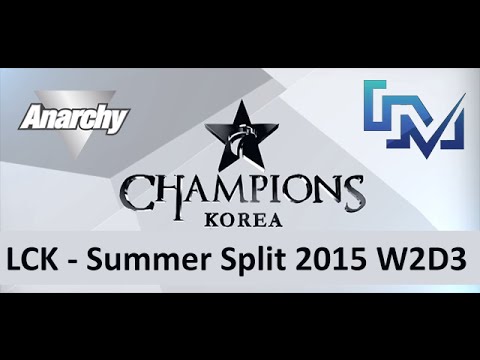 ANC vs IM LCK Champions Summer Split 2015 W2D3 Anarchy vs Incredible Miracle game 3 highlights