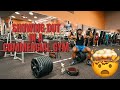 Record breaking powerlifter DESTROYS deadlifts in a commercial gym!
