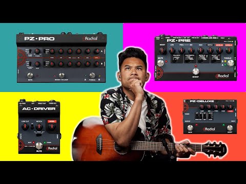Radial PZ-Pro Dual Preamp/DI Acoustic Effects Pedal image 5
