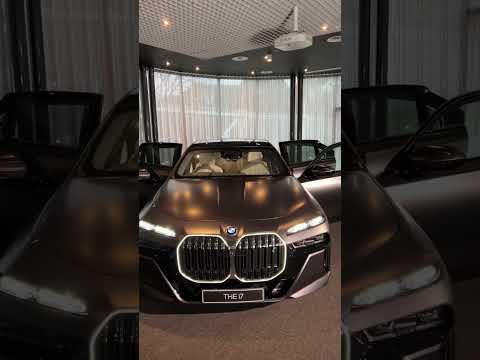 The TV in this BMW is huge!