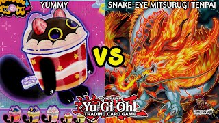 Yu-Gi-Oh! *LIVE DUEL* Yummy vs Snake-Eye Mitsurugi, Tenpai (Engine Salad!!)