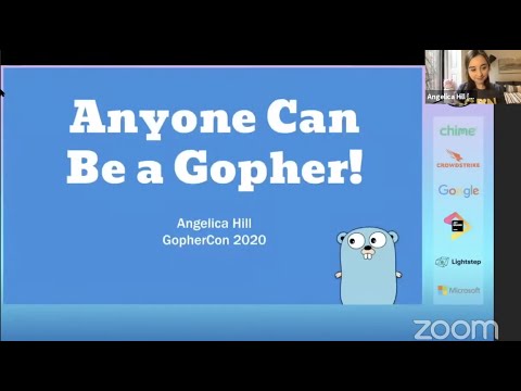 GoDevNet: Angelica Hill - Anyone can be a Gopher! (My GopherCon Talk)