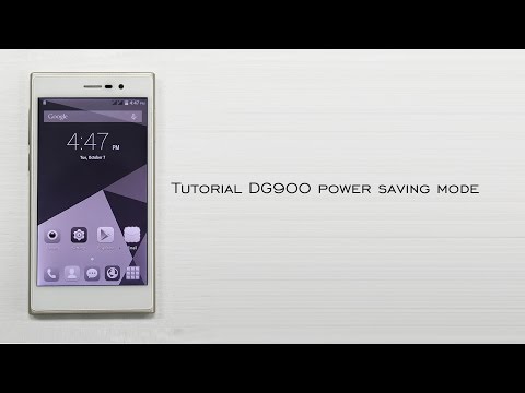 Power saving mode tutorial for the DG900