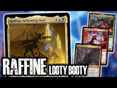 Raffine Scheming Seer vs Anje vs Rionya vs Chishiro | Commander EDH Gameplay | tribalkai