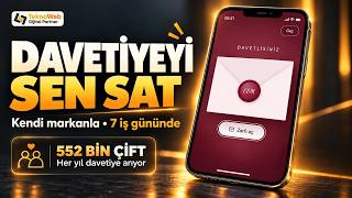 Dijital Davetiye İşi Kur: Kaynak Kodlu Hazır Platform, 7 İş Gününde Yayında