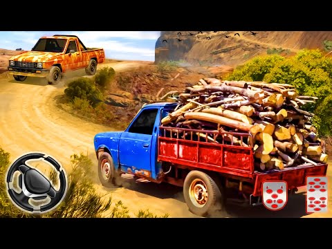 Offroad Pickup Truck Simulator - SUV Jeep Driving Game Free 3D | Android Gameplay