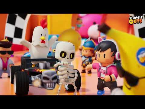 Stumble Guys X Hot Wheels Trailer
