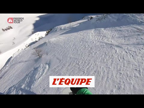 Le run gagnant de Victor de Le Rue à Fieberbrunn - Adrénaline - Snowboard freeride