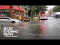 Record-breaking rainfall causes flooding in New York City