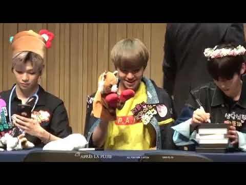 Park Ji Hoon fansign