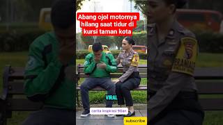 Download lagu Polwan cantik menolong abang Ojol yang kehilangan motornya #kisahnyata#fyp#viralshort mp3