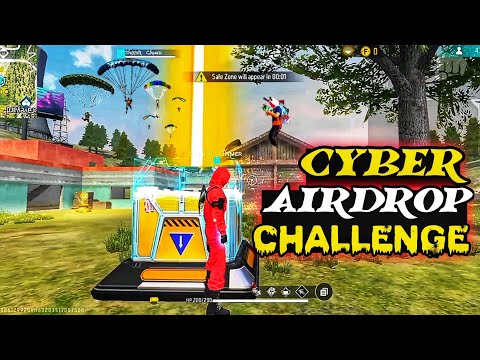 New Cyber Airdrop Only Challenge in Solo Vs Duo🔥 Sabbir Gaming #freefire