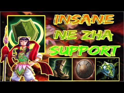 NE ZHA SUPPORT: INSIDE THE MIND OF A PRO | HOW TO PLAY NE ZHA SUPPORT| SMITE