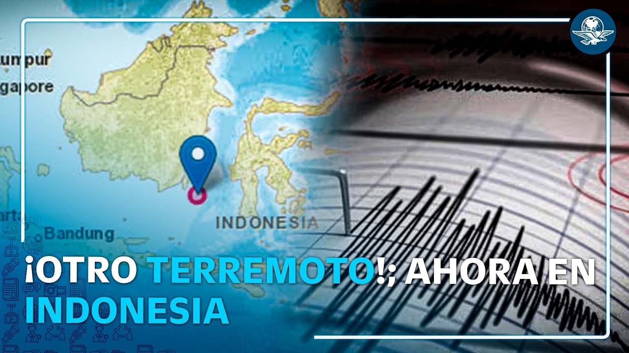 Terremoto de 7.7 sacude el mar frente a Indonesia; emiten alerta de tsunami