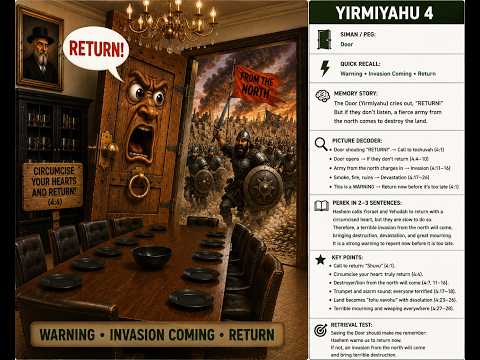 Yirmiyahu (Jeremiah) Perek 4 video thumbnail