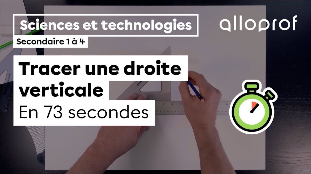 Tracer une droite verticale