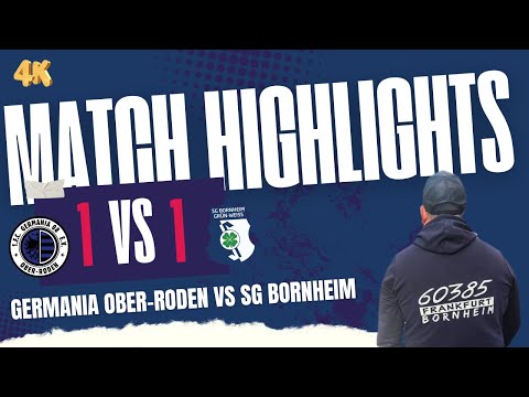 Highlights !  Germania Ober-Roden vs SG Bornheim   🎬📽️