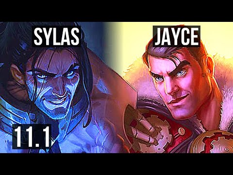 SYLAS vs JAYCE (TOP) | 600+ games, Legendary | BR Diamond | v11.1