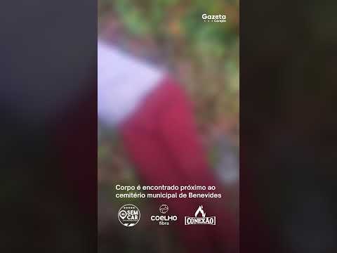 Corpo é encontrado próximo ao cemitério municipal de Benevides