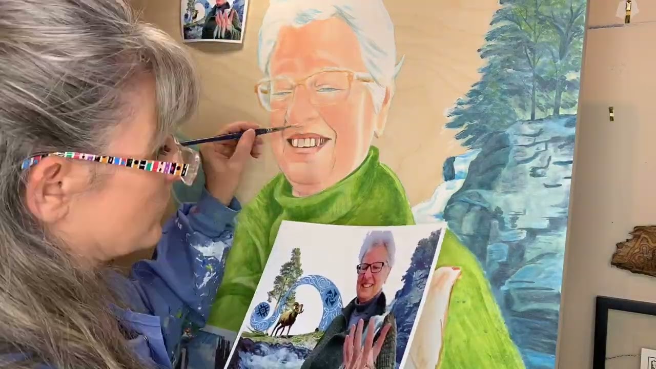 Promotional video thumbnail 1 for Linda Laforge Art